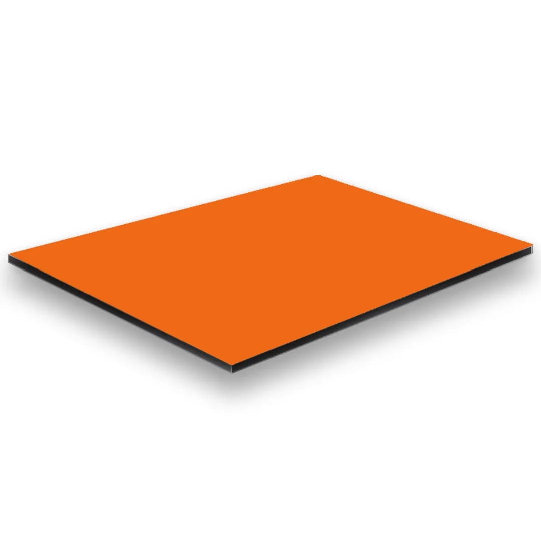 Plancha ACM Orange 1.22m x 2.44m - 4mm (OST331)