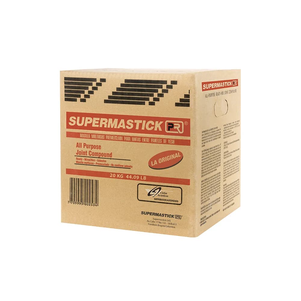Masilla Multiusos SuperMastick en caja (44.09LB / 20KG)