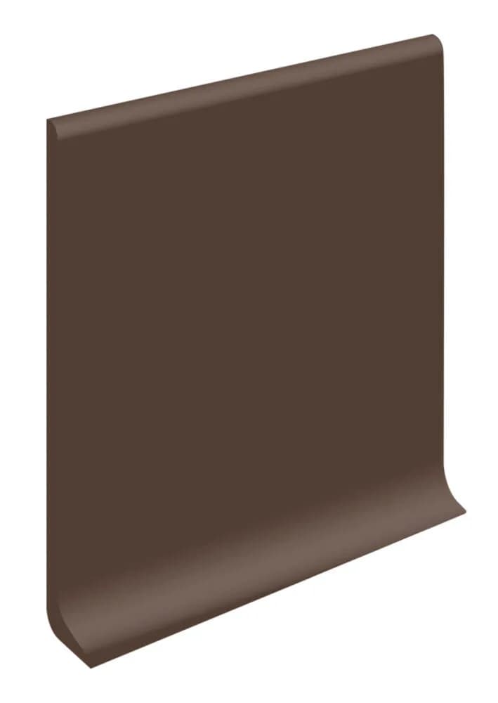 Zocalo de Vinyl marron 4"