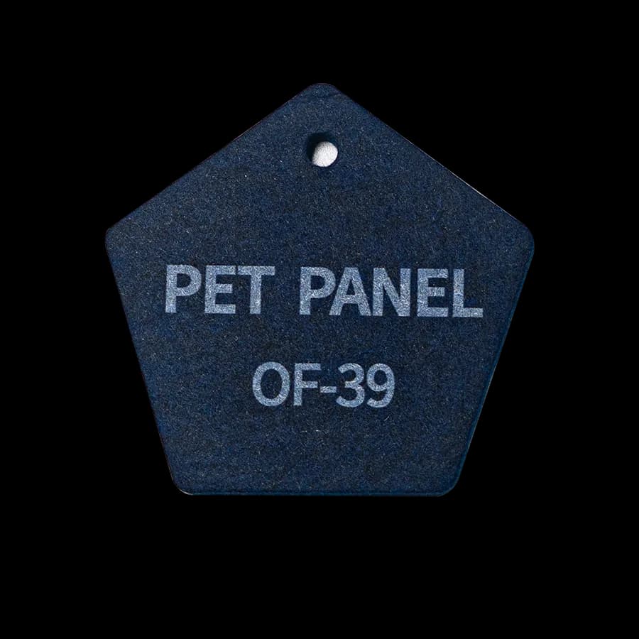 Panel Poliester 1.22 x 2.44 x9mm Color OF39 - Azul Marino