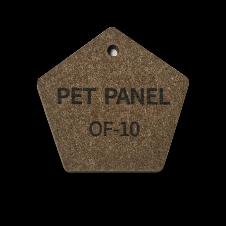 Panel Poliester 1.22 x 2.44 x9mm Color OF10 - Tierra