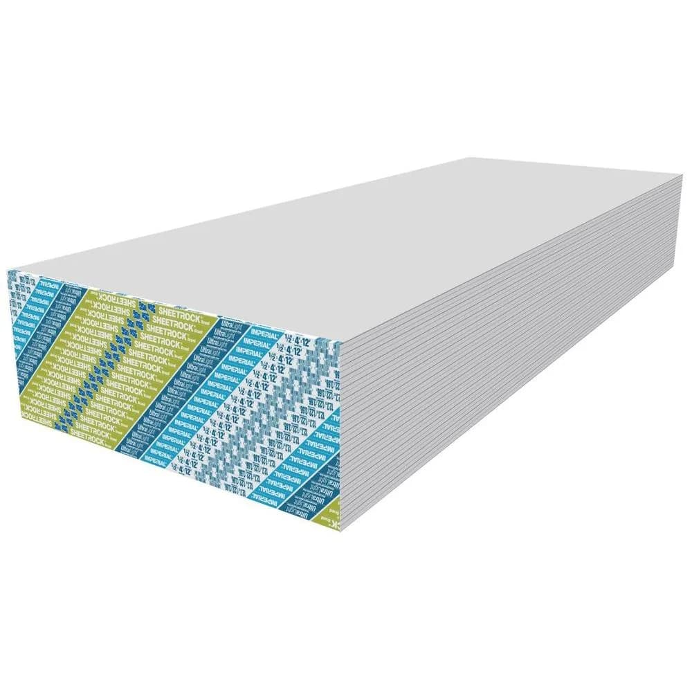 Plancha de yeso Ultralight 4' x 8' - 1/2" (E12URE08)