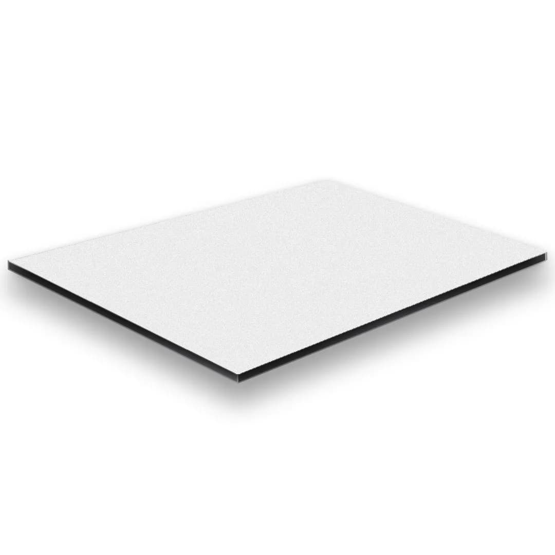Plancha ACM Bright White 1.22m x 2.44m - 4mm (OST131)